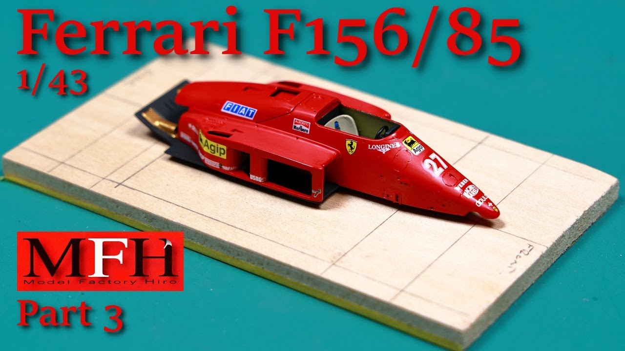#3 1/43 Ferrari 156/85 Model Factory Hiro