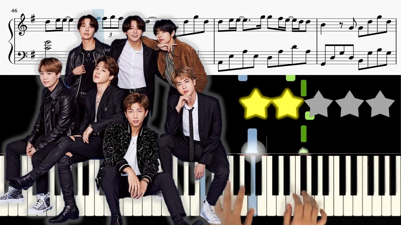 BTS (방탄소년단) - Stay Gold  《Piano Tutorial》 ★★☆☆☆