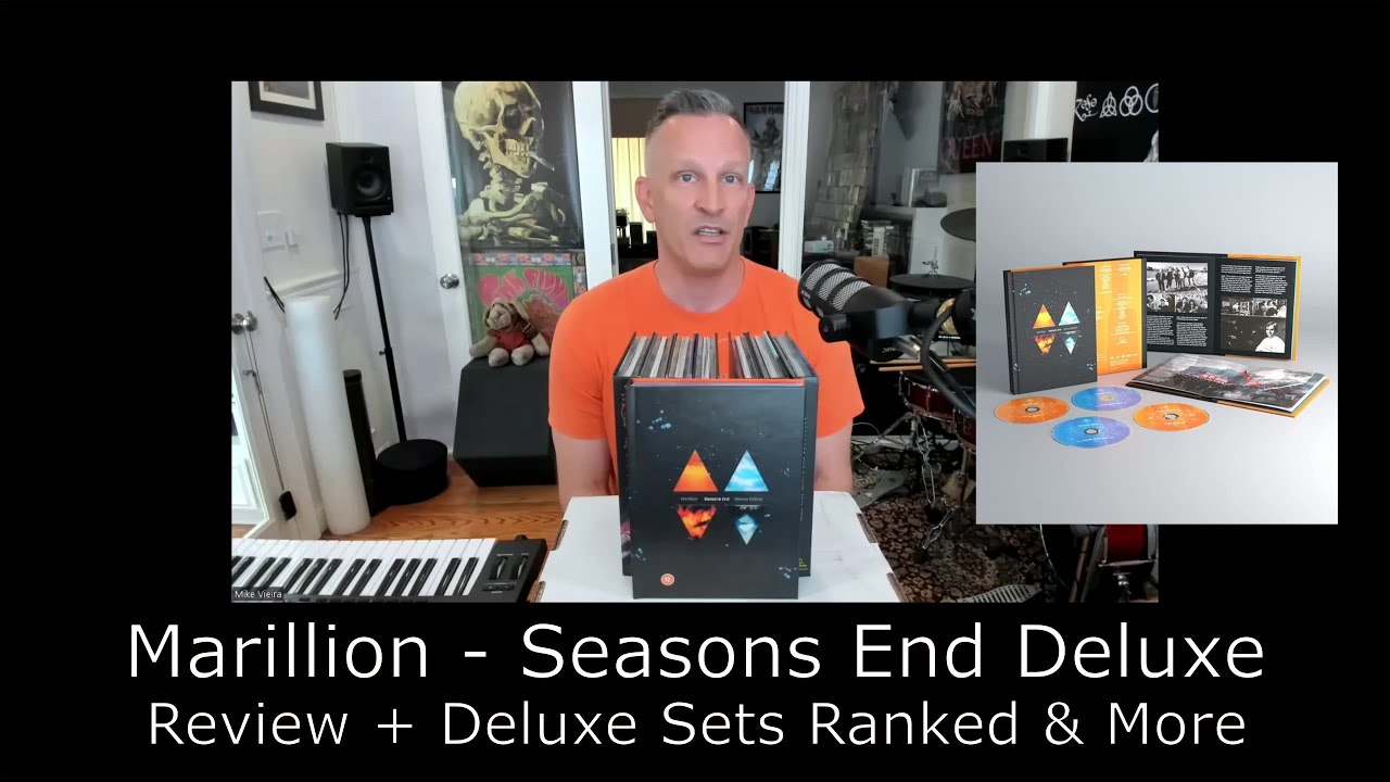 Review: Marillion - Seasons End Deluxe Set + All EMI Deluxe Book Sets Ranked & More