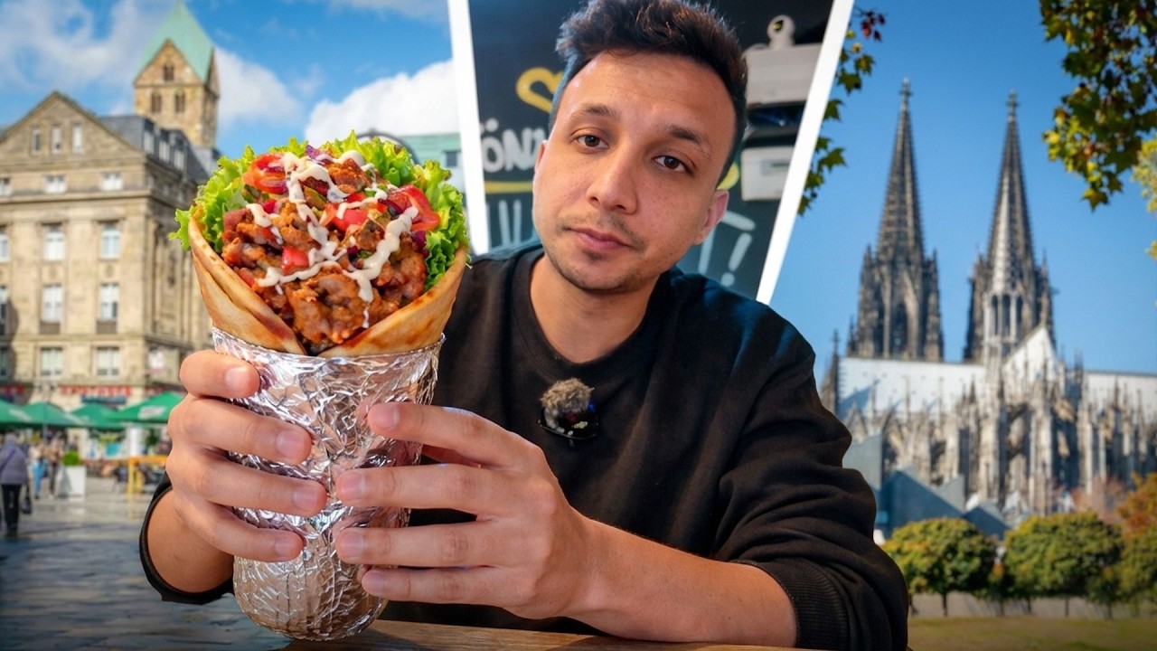 فلوج عشوائي في ألمانيا | سفر اكل فسح 😍