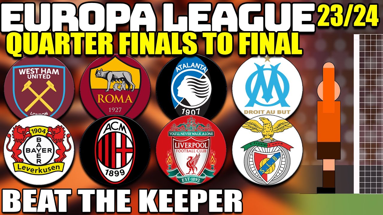Europa League Beat The Keeper 2023/24 Quarter Finals to Final