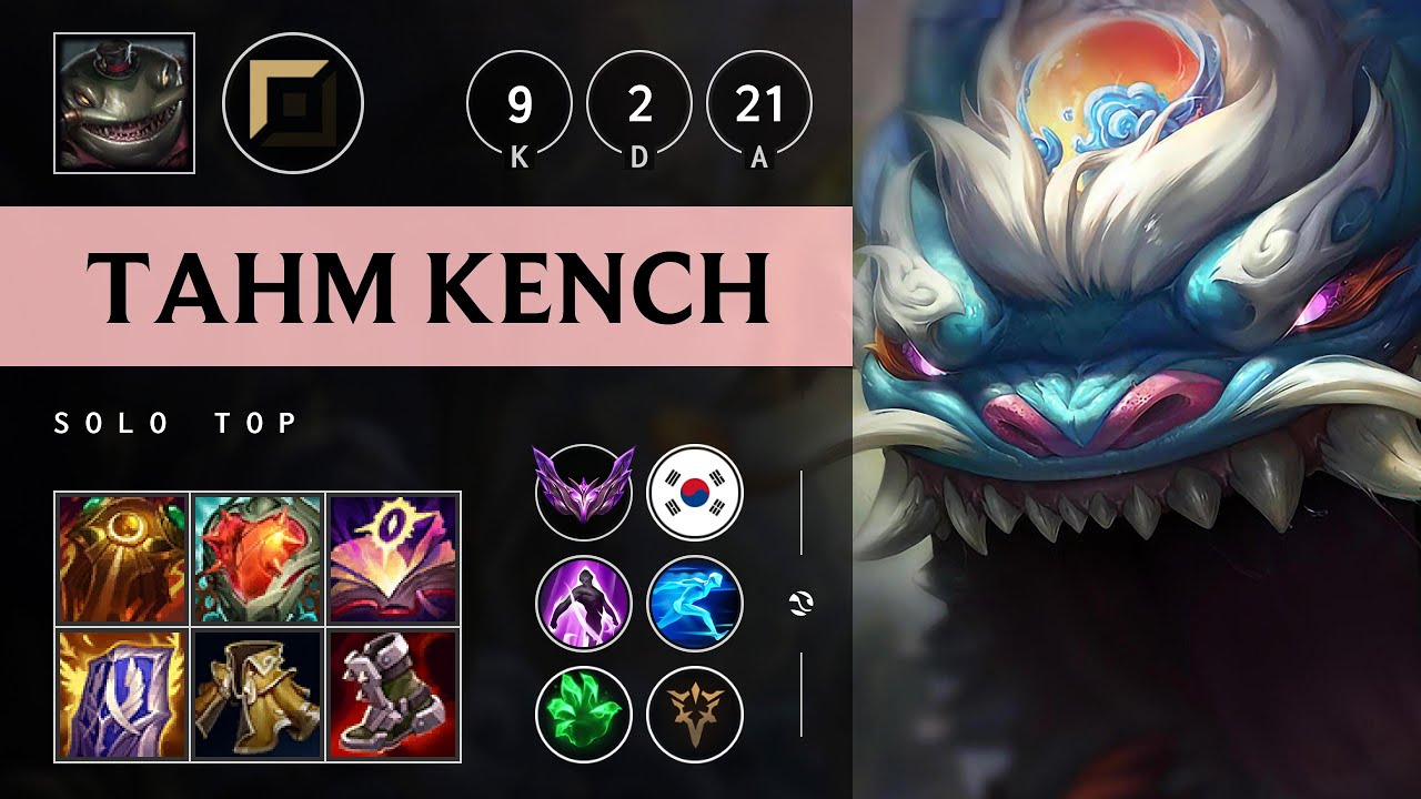 Tahm Kench Top vs Kled - KR Master Patch 25.14