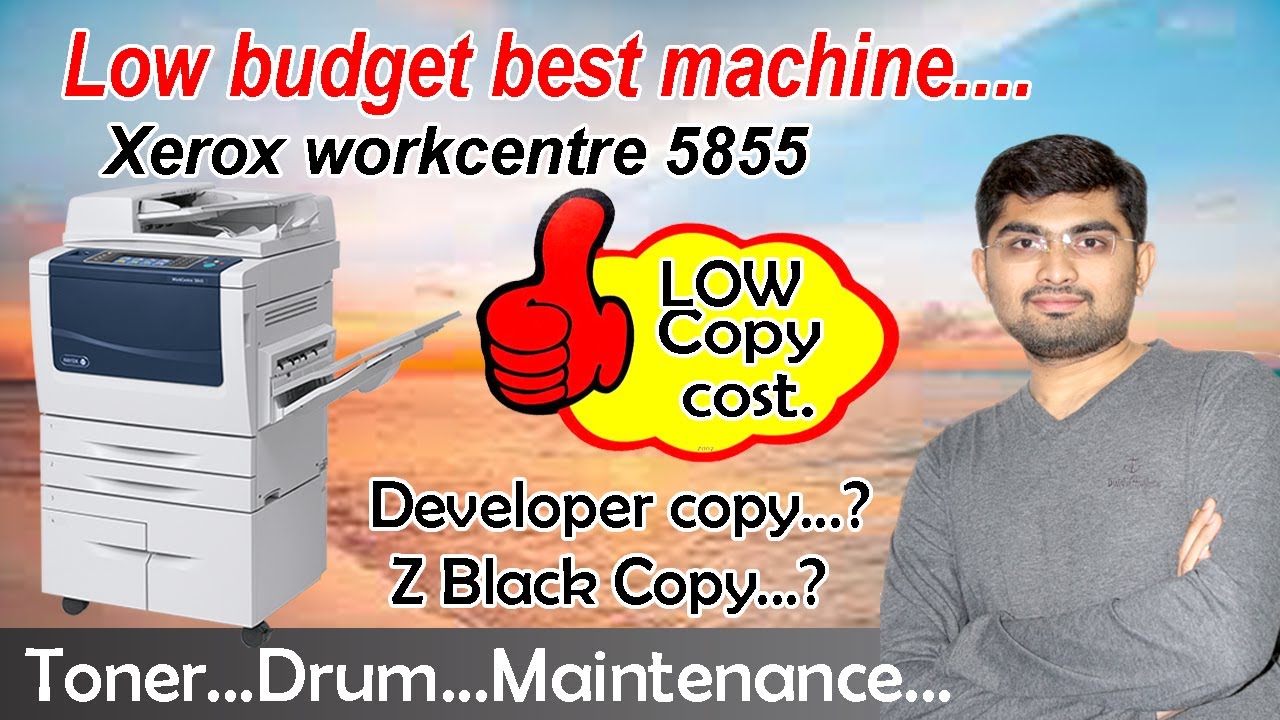 @xerox workcenter 5855 full review | best photocopy machine for small business | xerox 5855, 5845