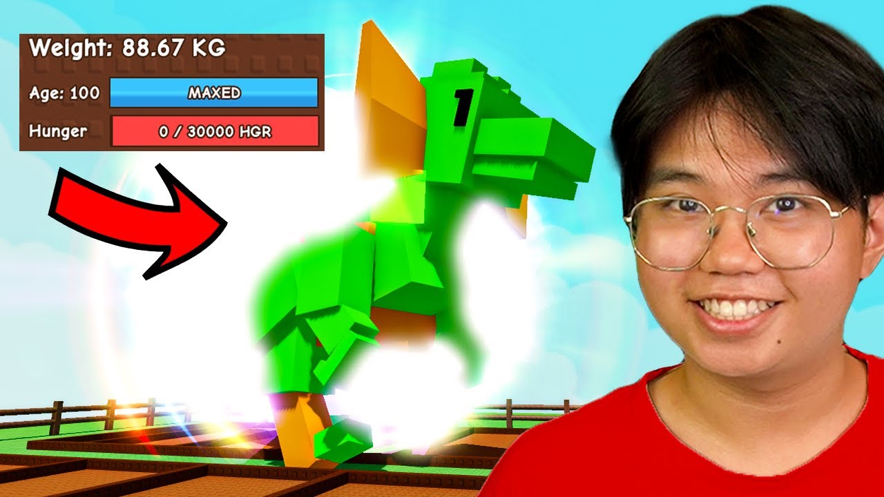 HUGE DILOPHOSAURUS METHOD IN GROW A GARDEN - Roblox