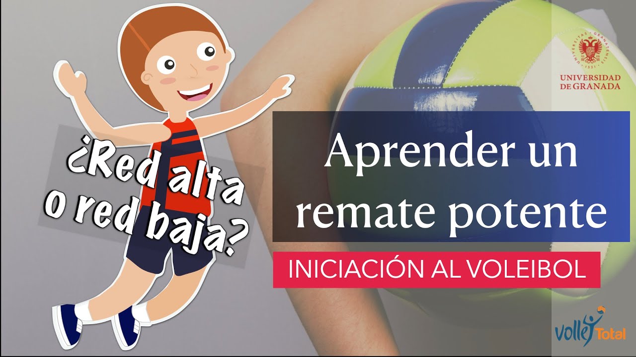 VOLEIBOL PARA NIÑOS - APRENDER A REMATAR