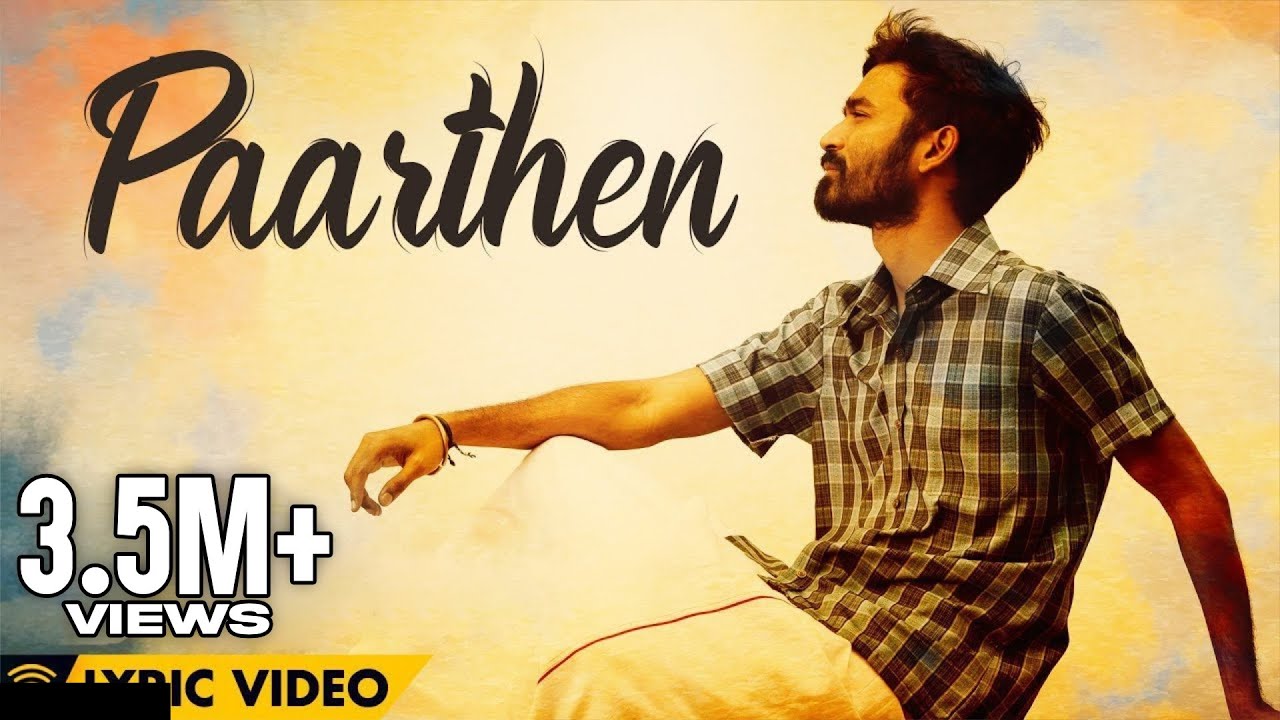 The Youth of Power Paandi - Paarthen (Lyric Video) | Power Paandi | Rajkiran | Dhanush | Sean Roldan