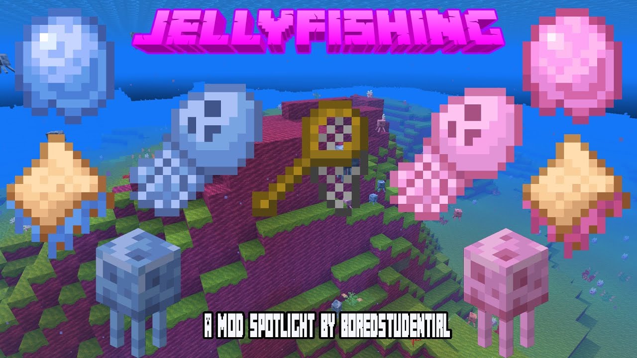 Minecraft Mod Spotlight: Jellyfishing