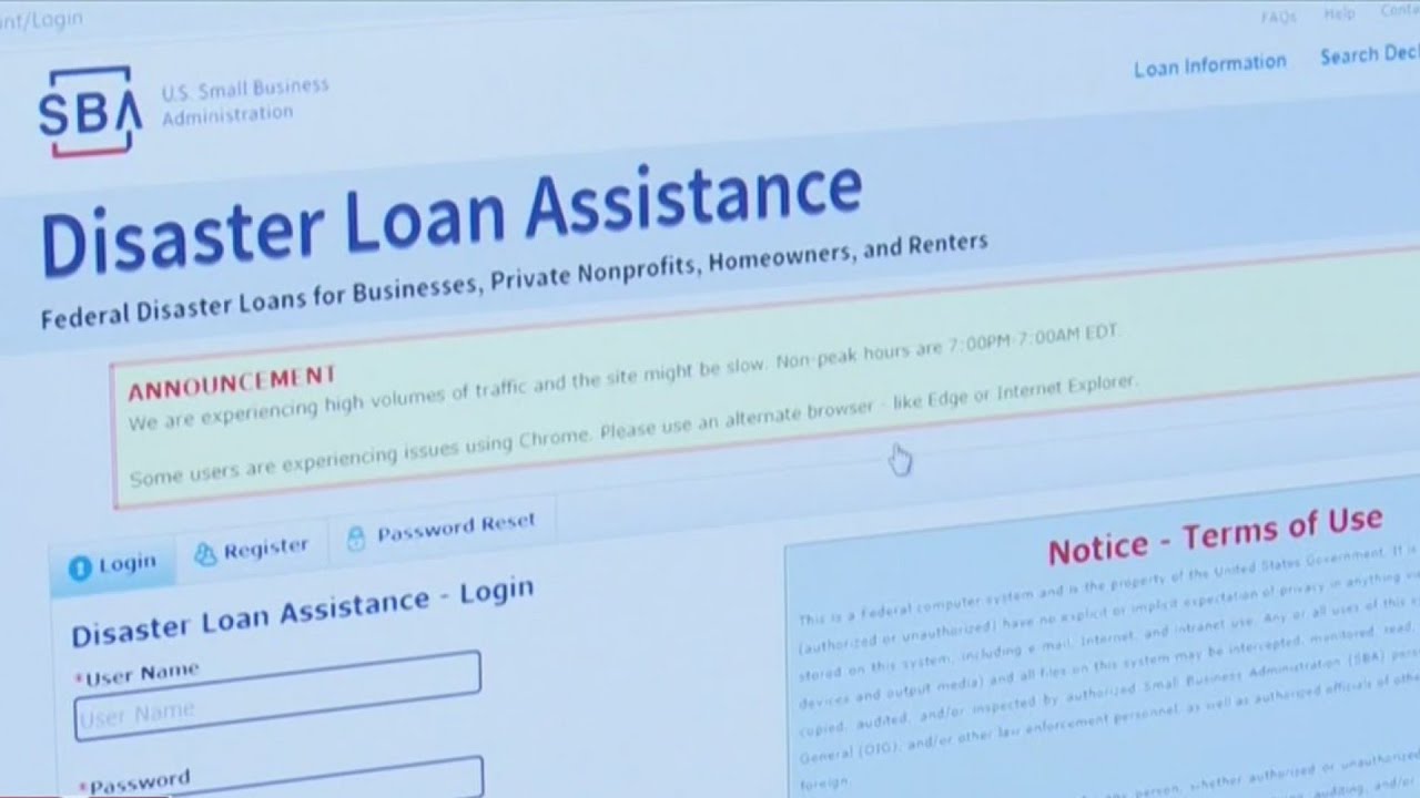 Economic injury disaster loan