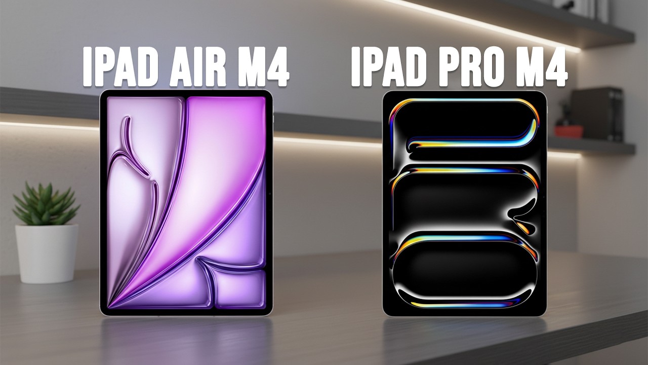 iPad Air M4 vs iPad Pro M4 - Which Should You Buy?