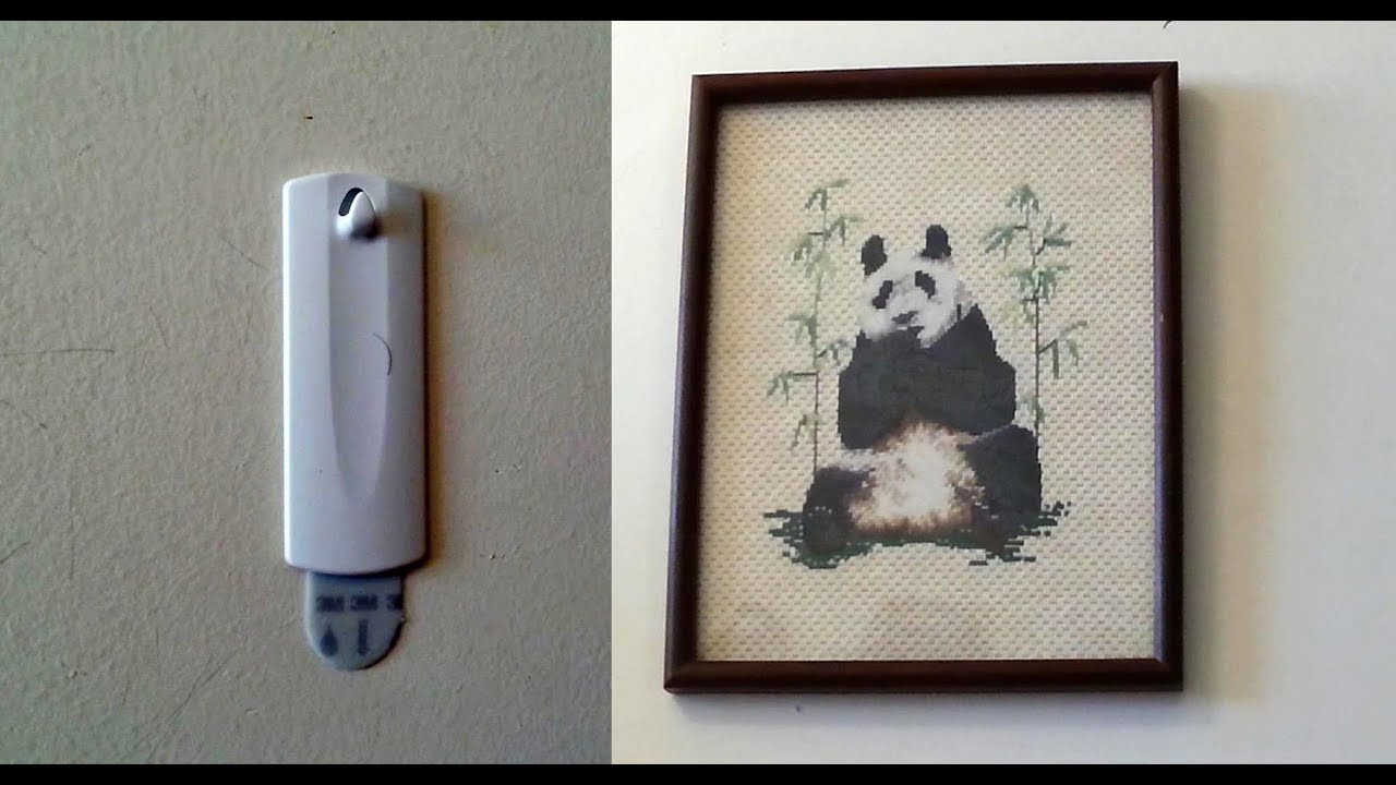 This is a 3M Command Sawtooth Picture Hanger - great for apartment walls