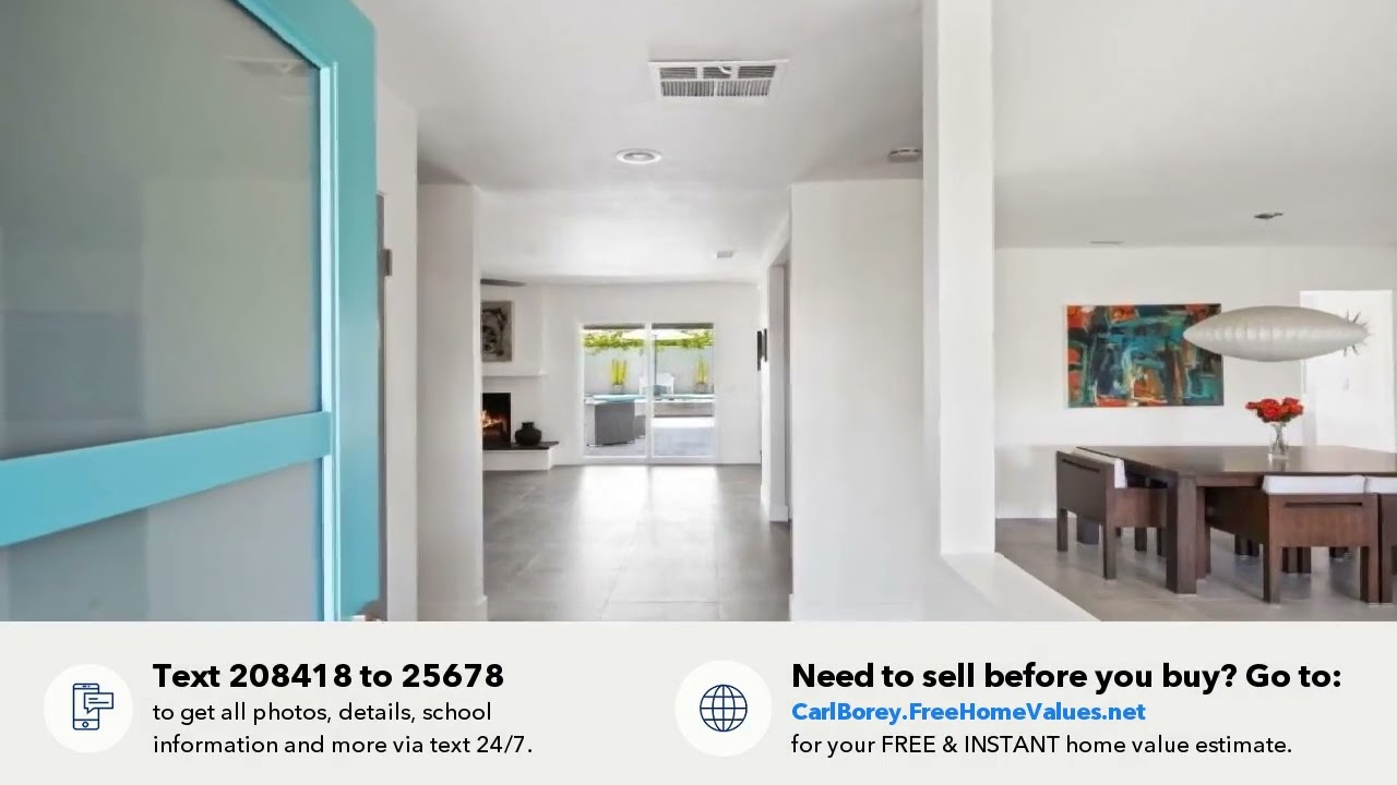 2025 E Park Drive, Palm Springs, CA Presented by Carl Borey.