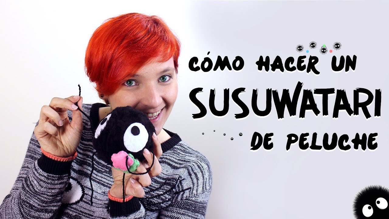 Cómo hacer peluches Susuwatari (Studio Ghibli)