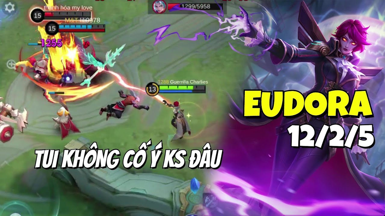 MLBB | Eudora bị Nana và Melissa úp sọt một lần, nhưng gặp tui núp lùm là hết cứu nha!