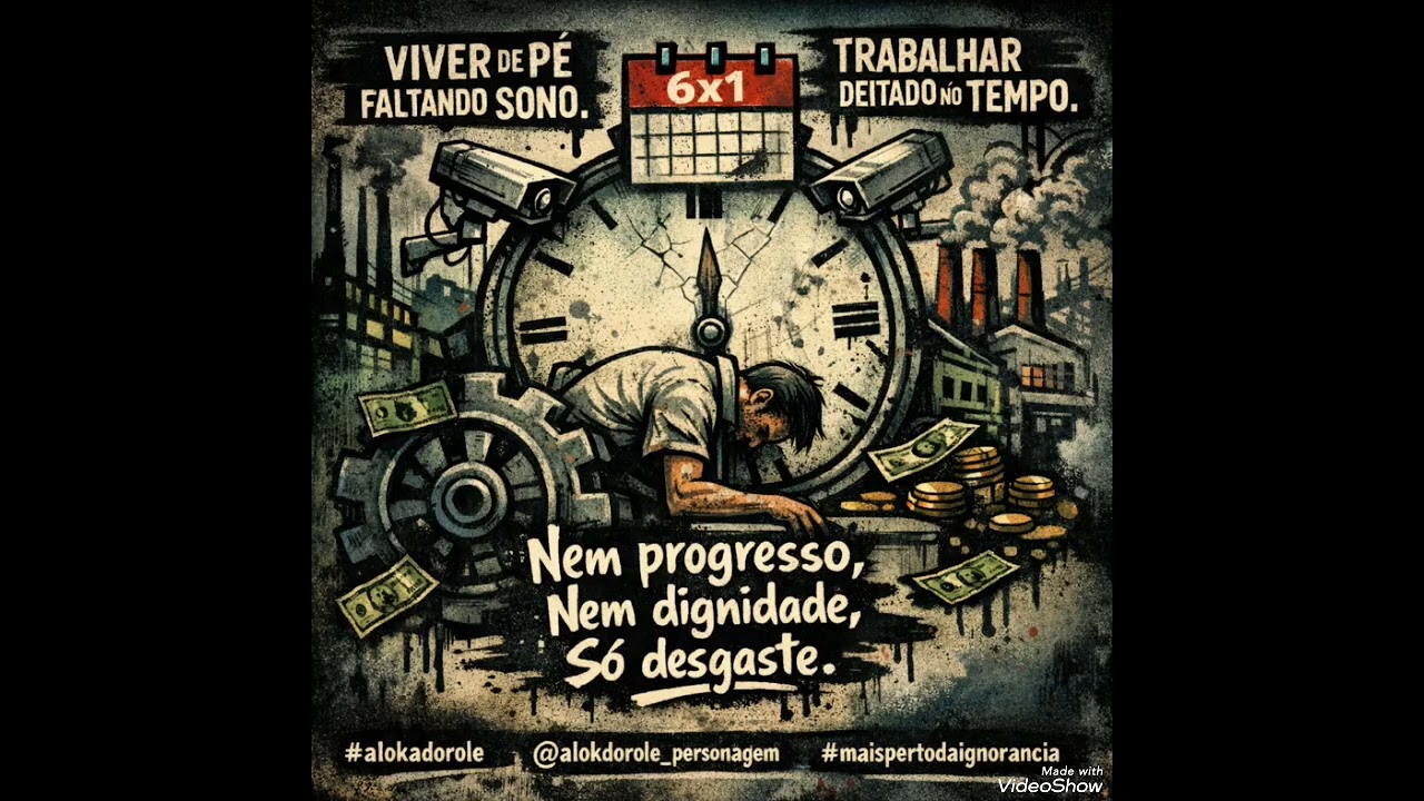 Trabalhar Seis Dias Não É Virtude. É Estrutura.@alokanorole 