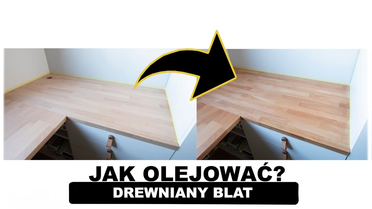 Jak olejować drewniany blat?⭐️ PROSTO i NA TEMAT ! olejowanie blatu IMPREGNACJA ✅