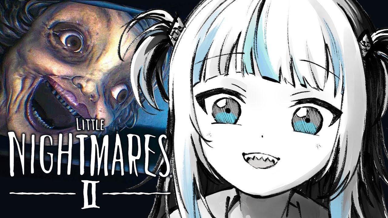 【小小梦魇II】见识一下鲨鲨在恐怖游戏中的完美表现吧！