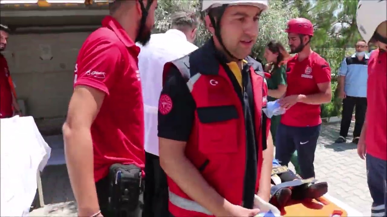 ÖZEL FUAR HASTANESİ YANGIN TATBİKATI