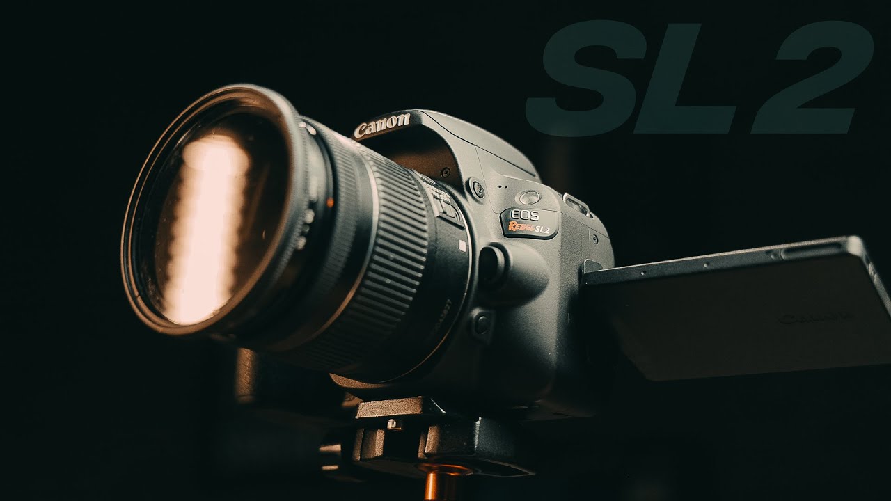 Melhor câmera para FILMMAKER iniciante - CANON SL2