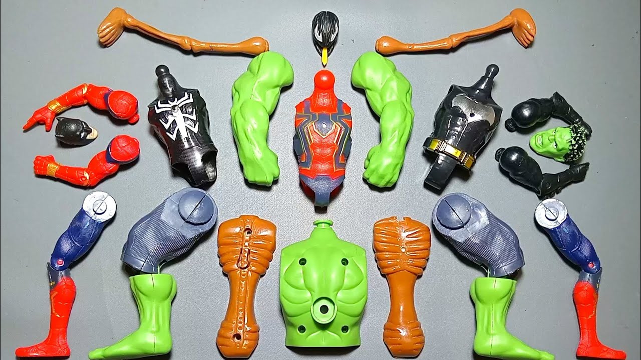 AVENGERS TOYS MARVEL'S SPIDER-MAN, VENOM, BATMAN,HULK, SIREN HEAD SUPERHEROES TOYS 