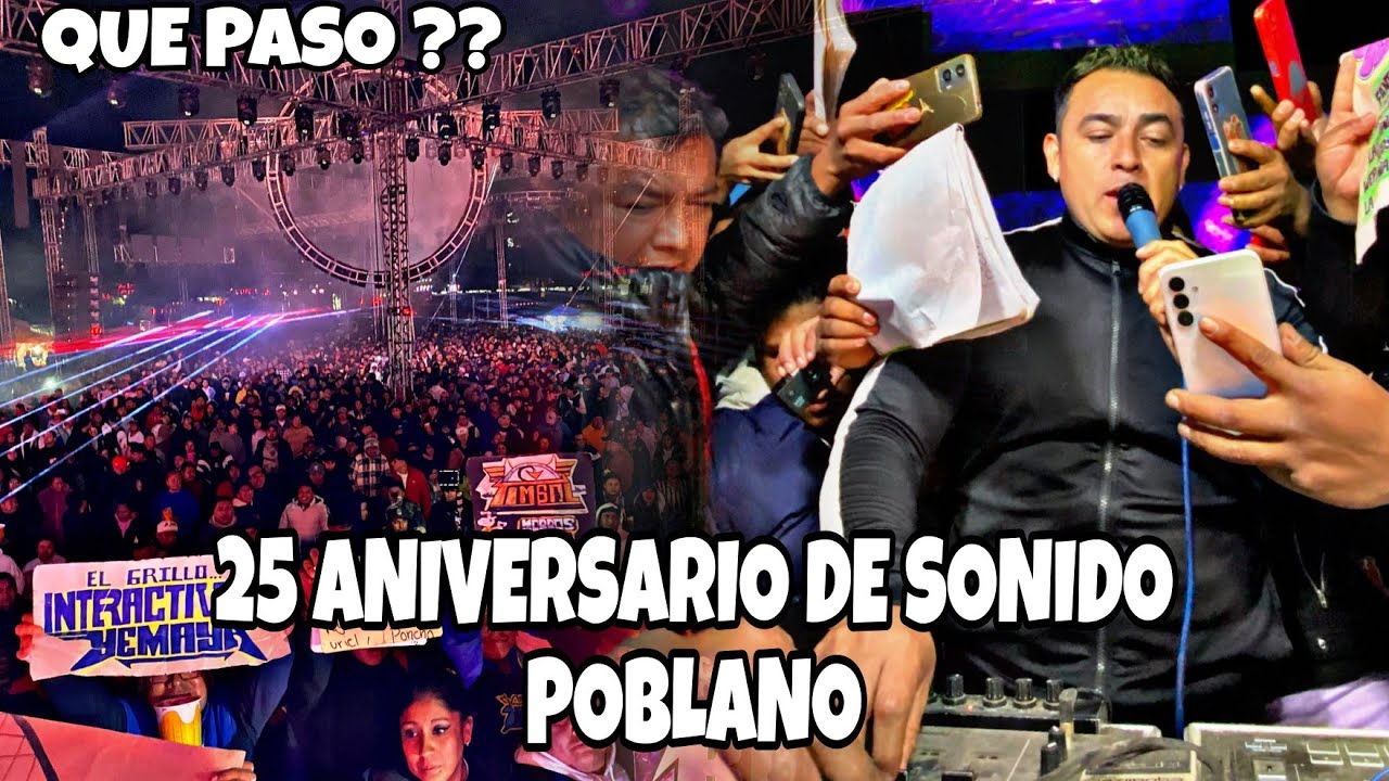 🤟🏻QUE PASO ?⚠️25 ANIVERSARIO DE SONIDO POBLANO🤟🏻EL DIABLO DE TOLUCA ⚠️ METEPEC 