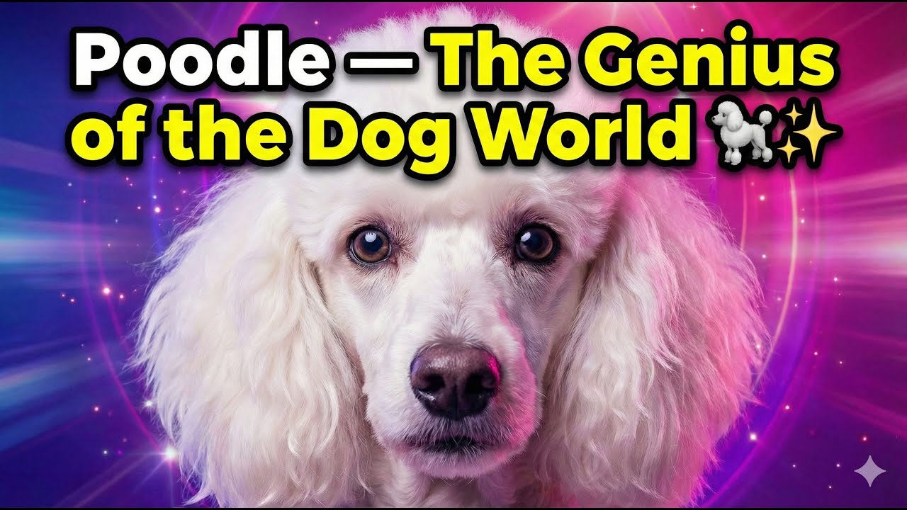 Poodle — The Elegant Genius of the Dog World 🐩✨
