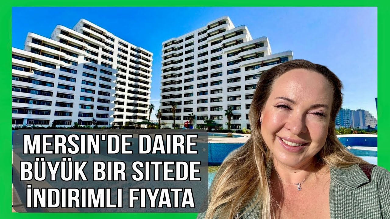 🔥 Mersin'de büyük bir sitede 1+1 ve 2+1 daireler indirimli fiyatlarla!