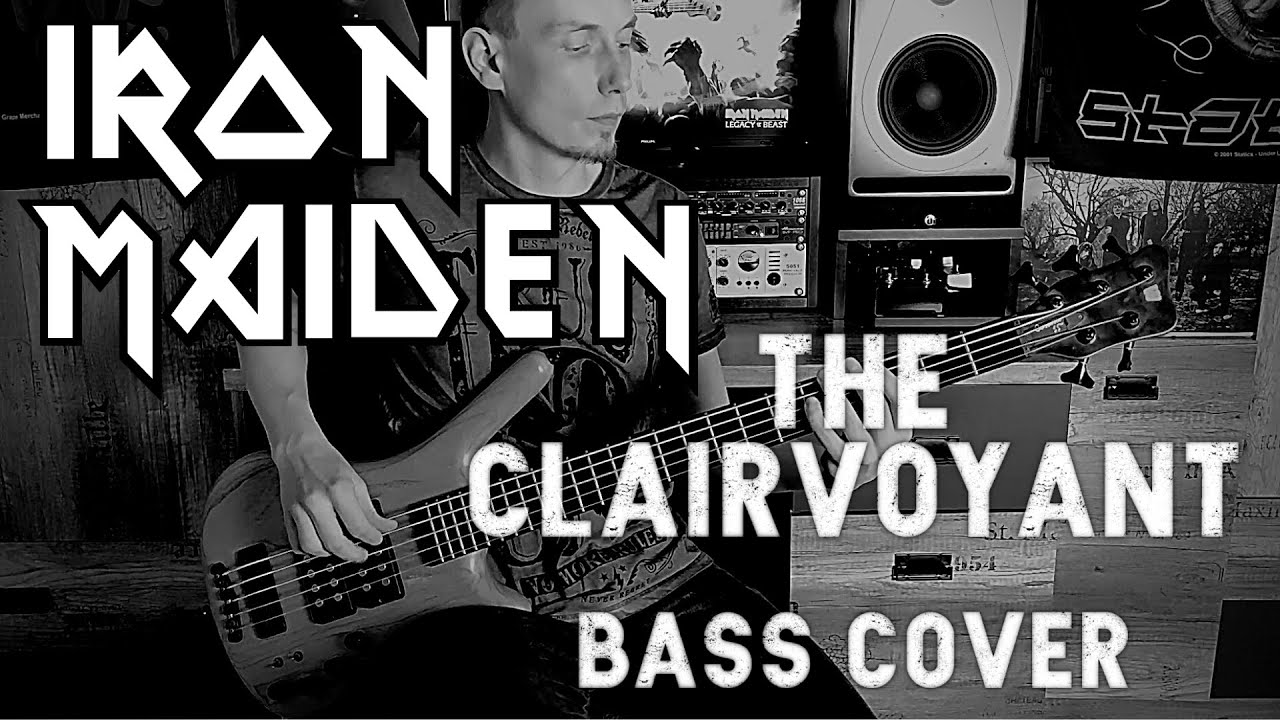 Iron Maiden - The Clairvoyant (bass cover)