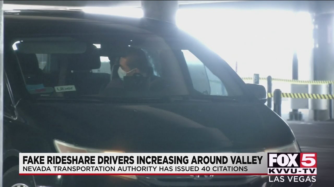 Nevada transportation officials bust 40 fake rideshare drivers