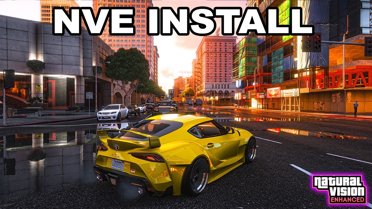 HOW TO INSTALL NaturalVision Enhanced in GTA 5 ENHANCED (2026) - NVE Mod Installation Gta V Enhanced