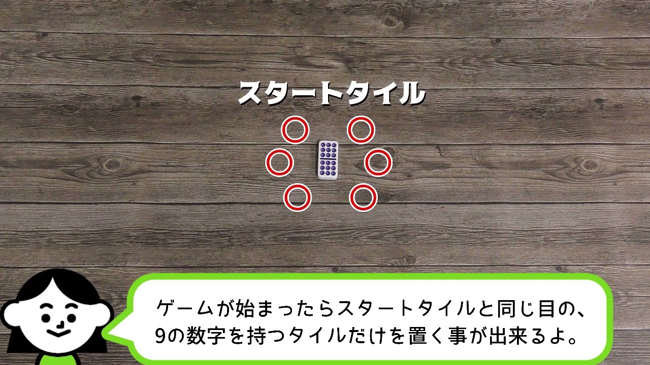 ドミノゲーム　チキンフット の遊び方