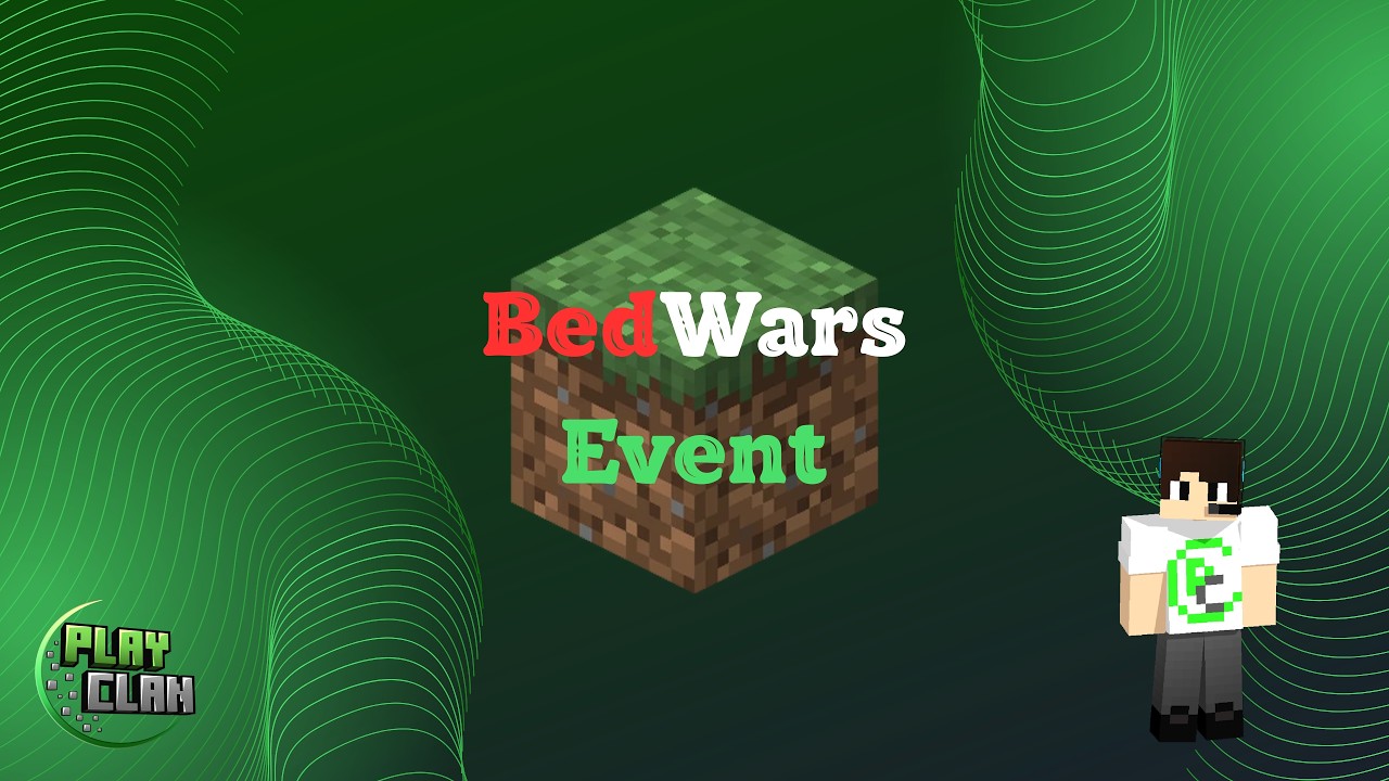 🔴 BedWars PlayCoin EVENT – Gyere és játssz! #minecraft #bedwars