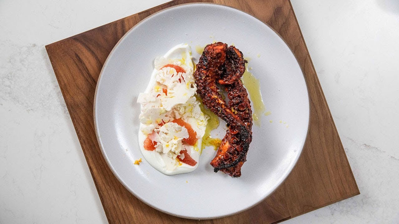 Tandoori Octopus by Chef Ludo Lefebvre