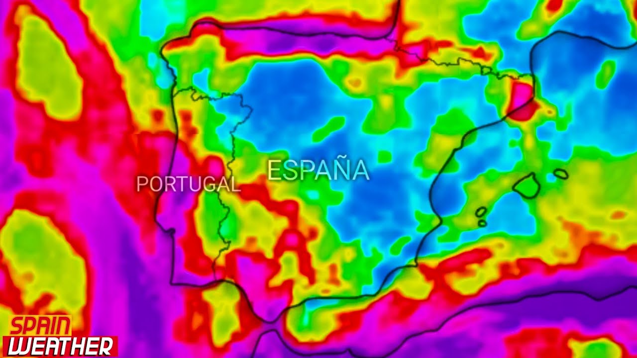 Tiempo en España | Modelo ECMWF–Precipitacione 23 de marzo de 2026– Lluvias y tormentas en España