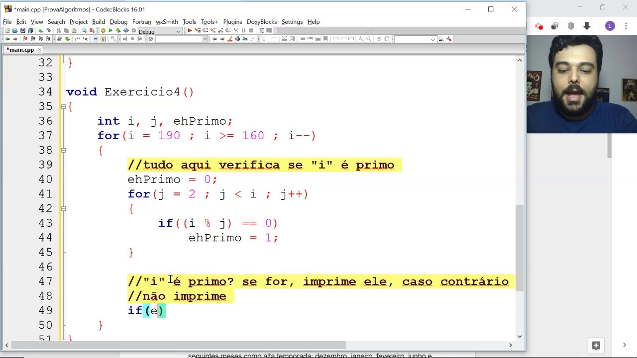 Resolvendo Exercícios de For e Switch em Linguagem C