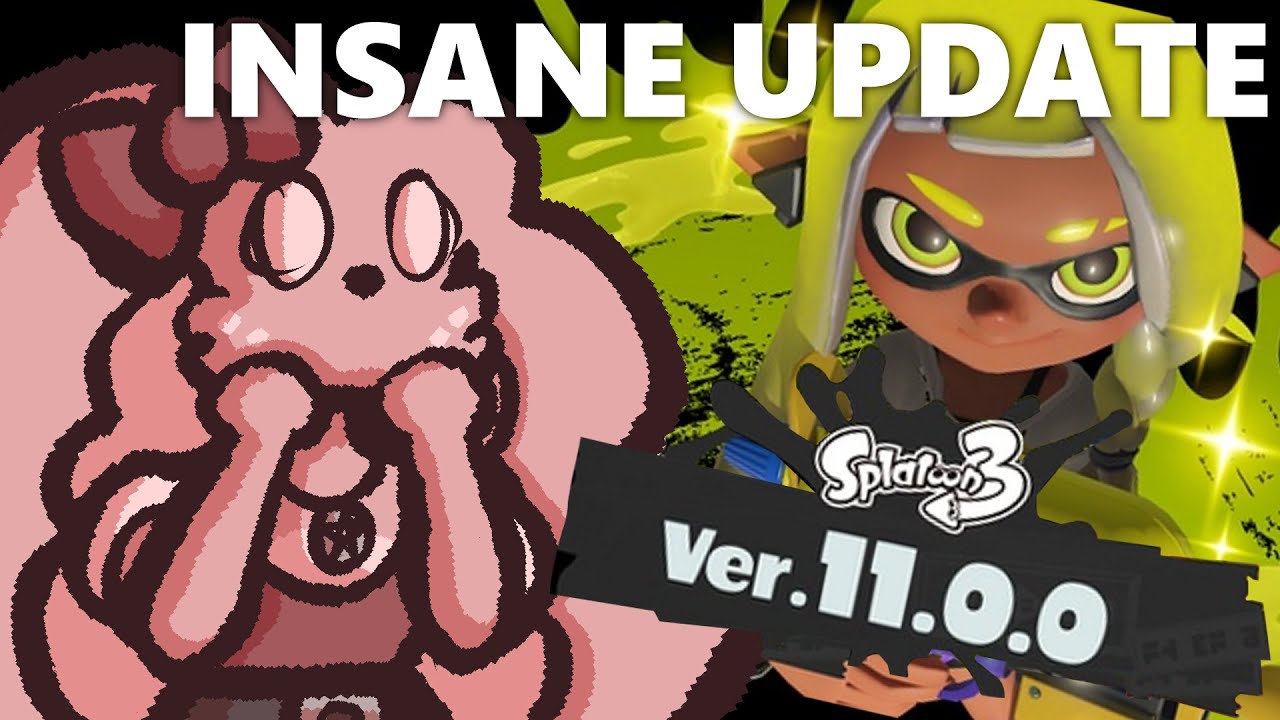 Splatoon's 11.0.0 Update is actually INSANE // Reaction