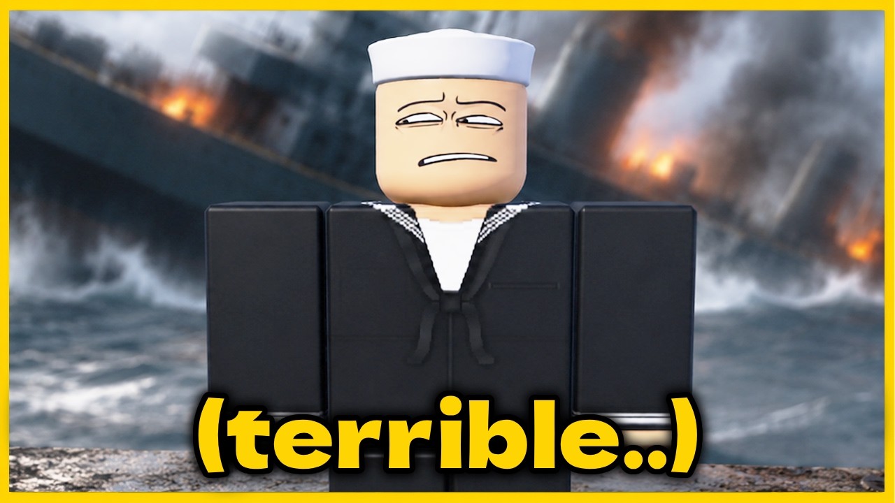 Я вступил в ряды ВМС... в Roblox.