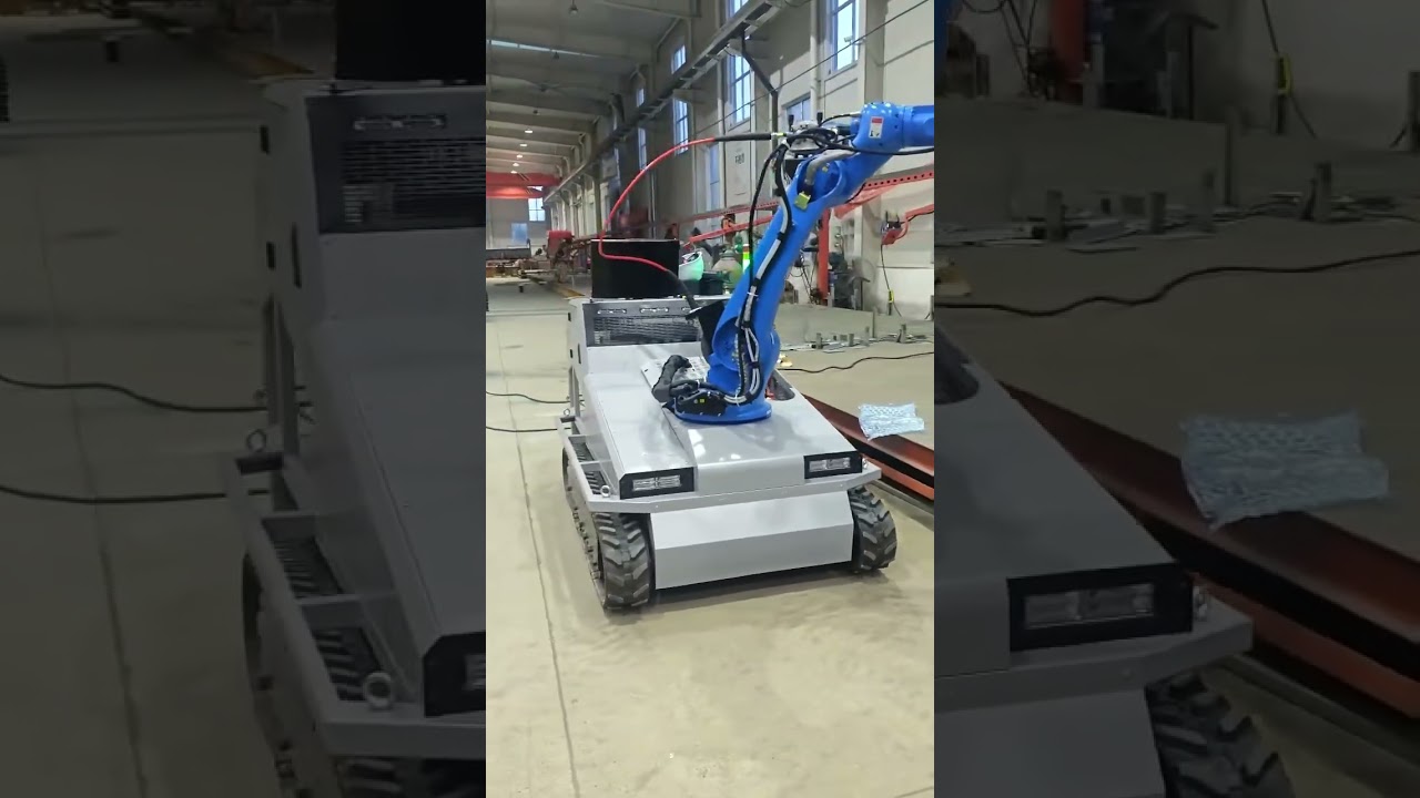 Mobile Teaching-Free Welding Robot