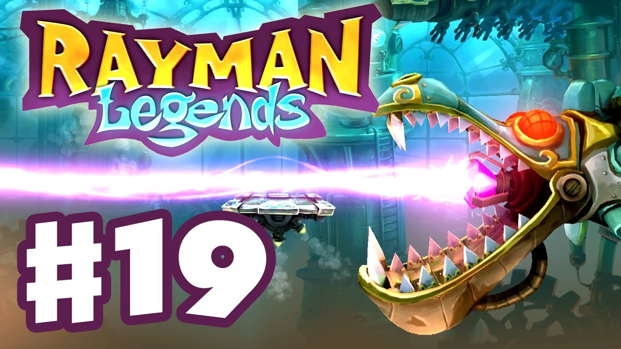 Rayman Legends - Gameplay Walkthrough Part 19 - Mechanical Dragon Boss (PS3, Wii U, Xbox 360, PC)