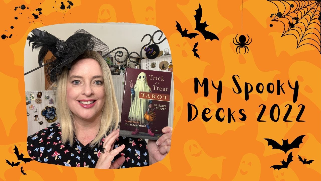 🎃 👻 The Halloween Tarot Decks I'm Using in 2022!  👻 🎃 So Many Good Choices.
