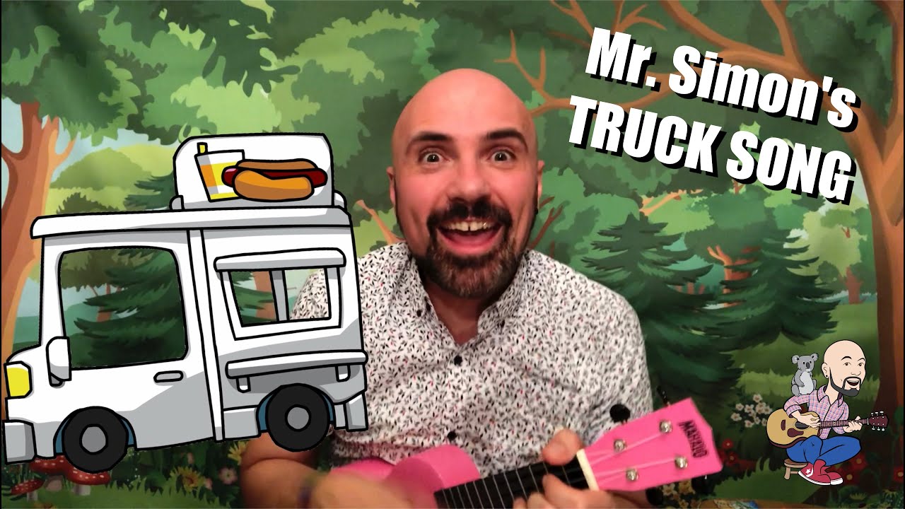 Mr Simon | Truck Song | Children's Music