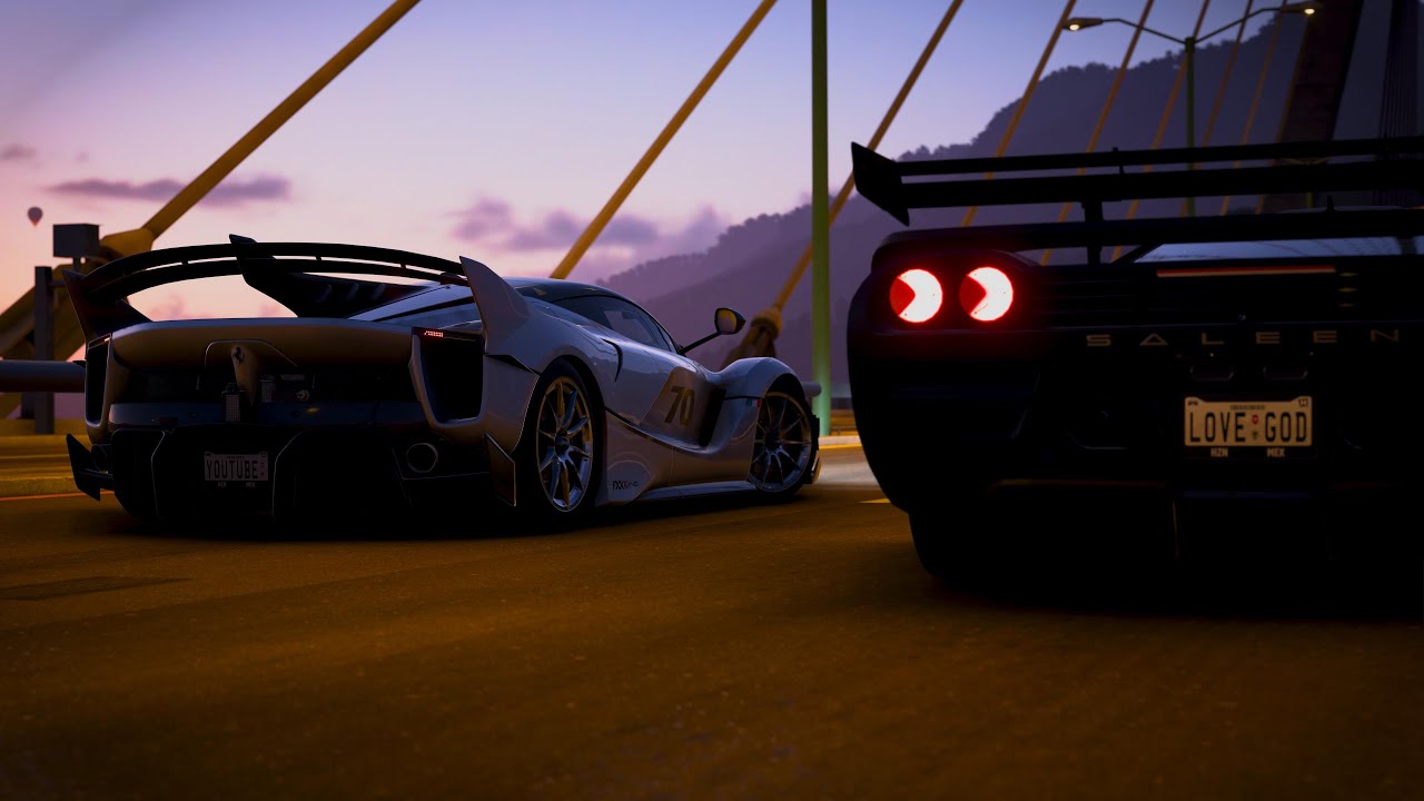 FXX-K EVO Ferrari 2018 Vs Saleen S7 LM 2017 Forza Horizon 5 ! #forza5 #forzahorizon5 #game #ferrari