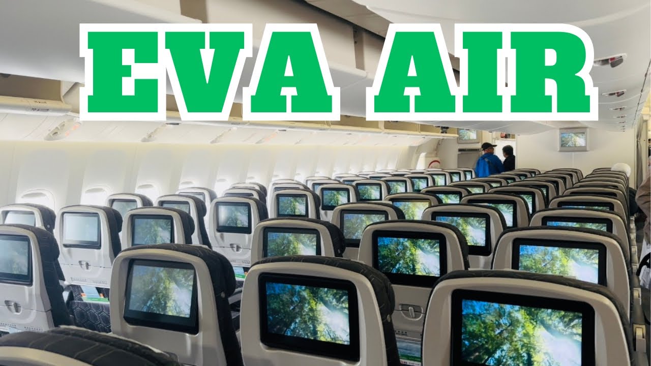 EVA AIR : MANILA - TAIPEI -LOS ANGELES
