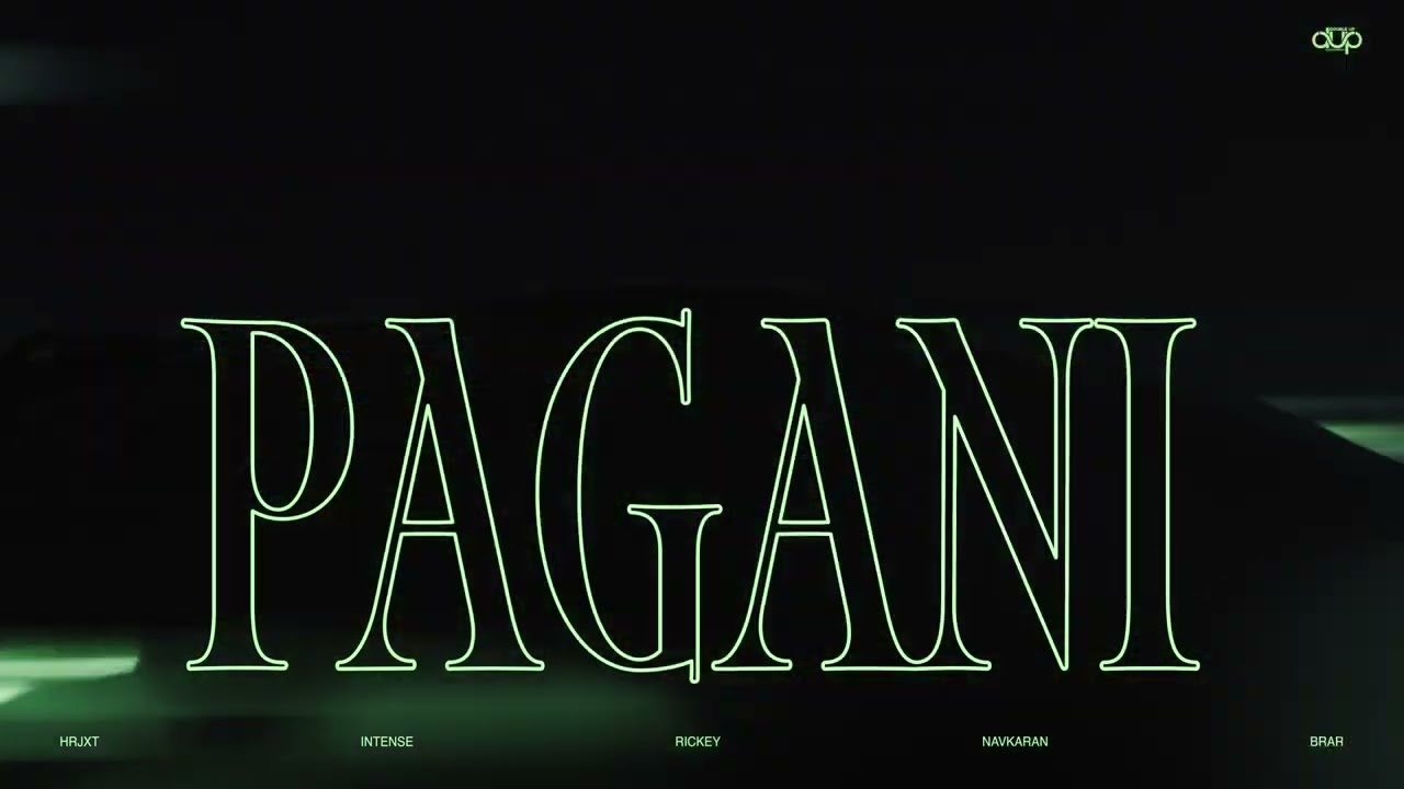 Pagani (Official Visualizer) - HRJXT | Intense | Euphoria