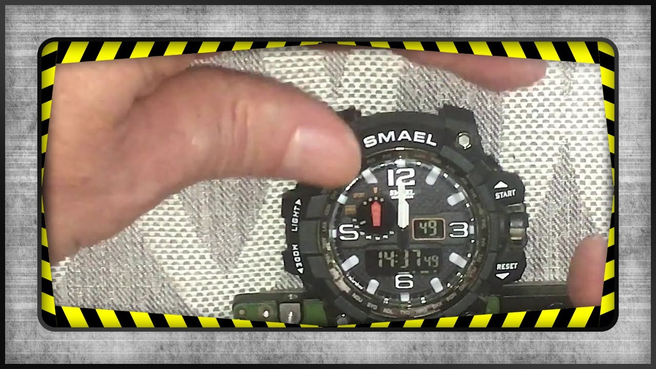 Configuración y Ajuste del Reloj Smael 1545