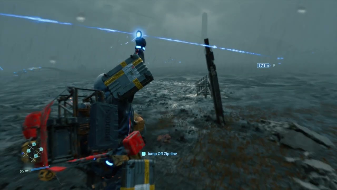 Death Stranding Central Region Zip Line Network VERY OPTIMISED