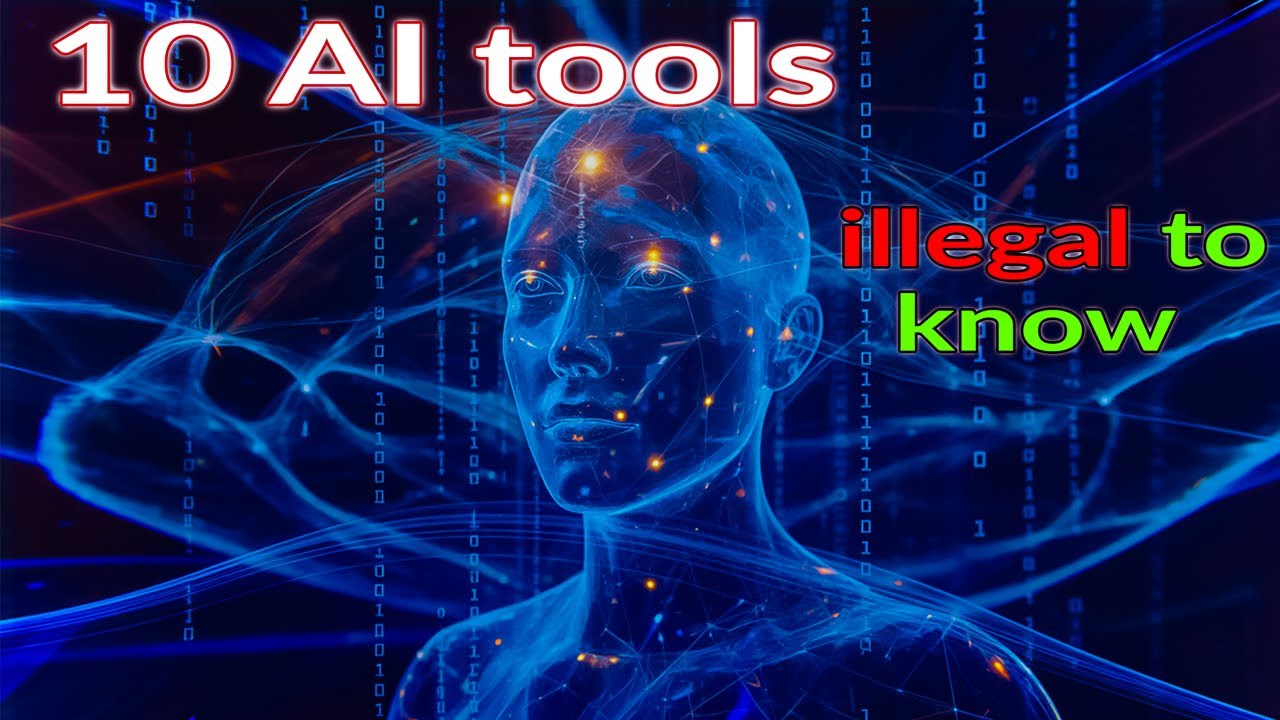 10 AI tools that feel illegal to know  a visual breakdown of several powerful AI tools