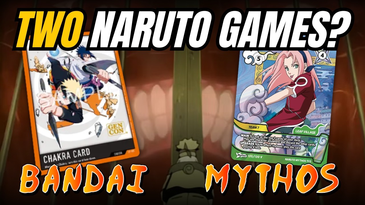 Bandai Just Announced a NEW Naruto TCG (What Does That Mean For Mythos?)