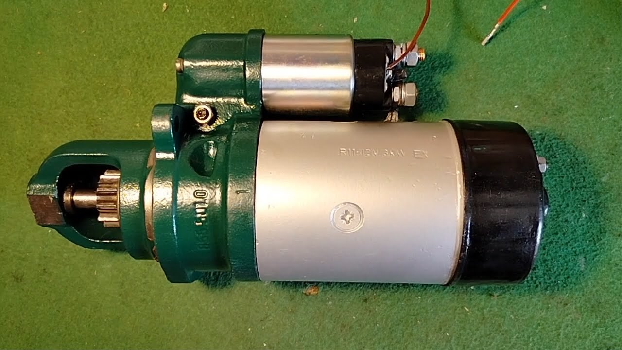 Naprawa rozrusznika Ursus 912 B0-tka R11B 12V 3kW