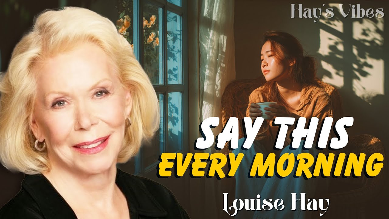Louise Hay: 8 Gentle Positive Morning Affirmations for Peace | Tell Yourself Every Morning