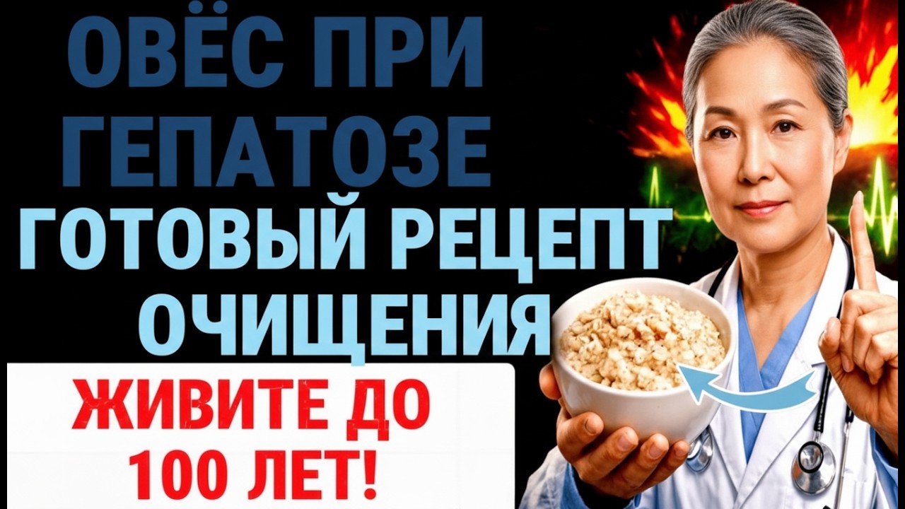 Овёс ОЧИЩАЕТ печень при гепатозе, КОГДА ЗАВАРИВАЕШЬ его таким образом / ПОЧКИ ЗДОРОВЫ